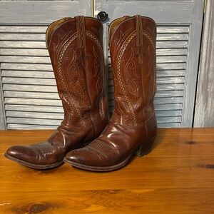 Lucchese cowboy boots. Size 10 1/2 D